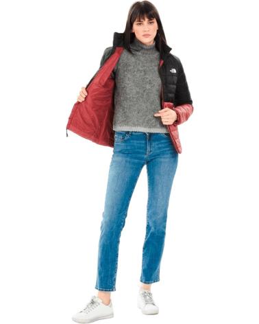 THE NORTH FACE PADDED JACKET BLACK AND CORAL NEGRO THE NORTH FACE PADDED JACKET BLACK AND CORAL NEGRO