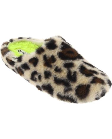 VICTORIA NORTE PELO OPEN LEOPARD PRINT CREAM SLIPPERS REF. 1081124 CREMA VICTORIA NORTE PELO OPEN LEOPARD PRINT CREAM SLIPPERS REF. 1081124 CREMA
