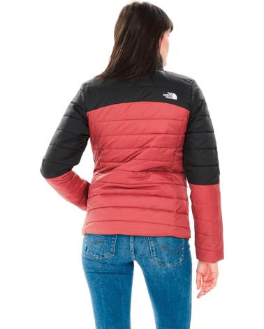 THE NORTH FACE PADDED JACKET BLACK AND CORAL NEGRO THE NORTH FACE PADDED JACKET BLACK AND CORAL NEGRO