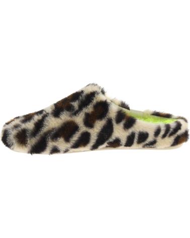 VICTORIA NORTE PELO OPEN LEOPARD PRINT CREAM SLIPPERS REF. 1081124 CREMA VICTORIA NORTE PELO OPEN LEOPARD PRINT CREAM SLIPPERS REF. 1081124 CREMA