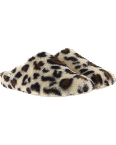 VICTORIA NORTE PELO OPEN LEOPARD PRINT CREAM SLIPPERS REF. 1081124 CREMA VICTORIA NORTE PELO OPEN LEOPARD PRINT CREAM SLIPPERS REF. 1081124 CREMA