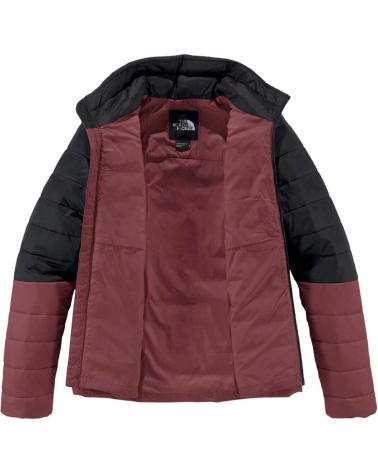 THE NORTH FACE PADDED JACKET BLACK AND CORAL NEGRO THE NORTH FACE PADDED JACKET BLACK AND CORAL NEGRO