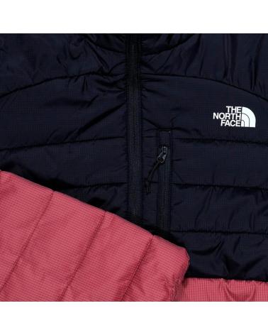 THE NORTH FACE PADDED JACKET BLACK AND CORAL NEGRO THE NORTH FACE PADDED JACKET BLACK AND CORAL NEGRO