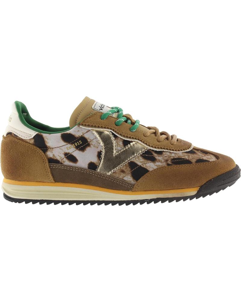 VICTORIA SATURNO 1158103 CAMEL SNEAKERS WITH ANIMAL PRINT CAMEL VICTORIA SATURNO 1158103 CAMEL SNEAKERS WITH ANIMAL PRINT CAMEL