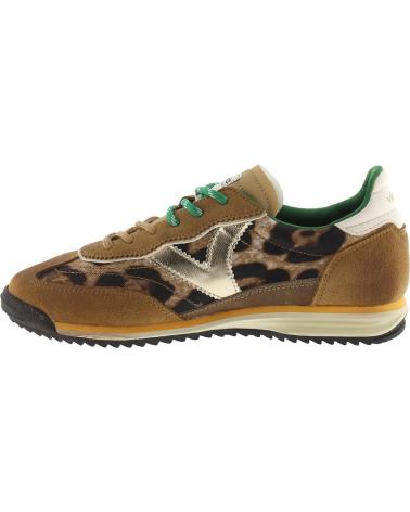 VICTORIA SATURNO 1158103 CAMEL SNEAKERS WITH ANIMAL PRINT CAMEL VICTORIA SATURNO 1158103 CAMEL SNEAKERS WITH ANIMAL PRINT CAMEL