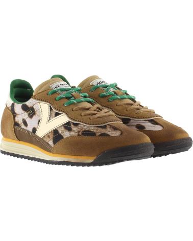 VICTORIA SATURNO 1158103 CAMEL SNEAKERS WITH ANIMAL PRINT CAMEL VICTORIA SATURNO 1158103 CAMEL SNEAKERS WITH ANIMAL PRINT CAMEL