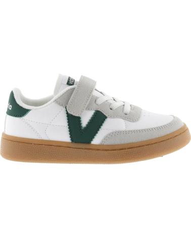VICTORIA OSLO 1256102 GREEN SNEAKERS WITH HOOK-AND-LOOP CLOSURE FOR GIRLS VERDE