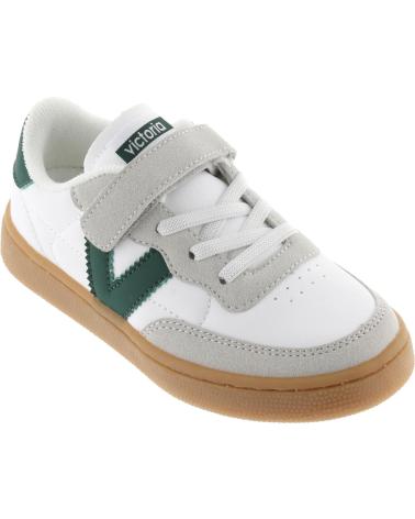 VICTORIA OSLO 1256102 GREEN SNEAKERS WITH HOOK-AND-LOOP CLOSURE FOR GIRLS VERDE VICTORIA OSLO 1256102 GREEN SNEAKERS WITH HOOK-AND-LOOP CLOSURE FOR GIRLS VERDE