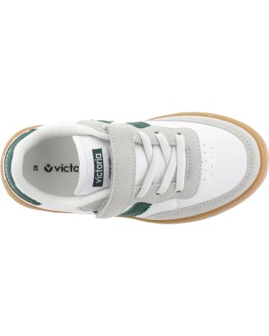 VICTORIA OSLO 1256102 GREEN SNEAKERS WITH HOOK-AND-LOOP CLOSURE FOR GIRLS VERDE VICTORIA OSLO 1256102 GREEN SNEAKERS WITH HOOK-AND-LOOP CLOSURE FOR GIRLS VERDE
