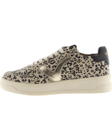 VICTORIA SEUL 1257139 BEIGE - SNEAKERS SPORTIVE CON STAMPA ANIMALIER BEIGE