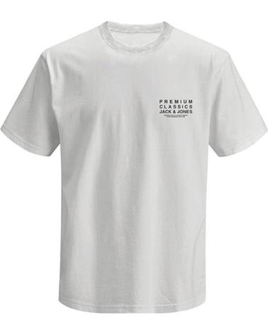 JACK AND JONES JPRBLATAILOR SS TEE FST BIANCO BLANCO