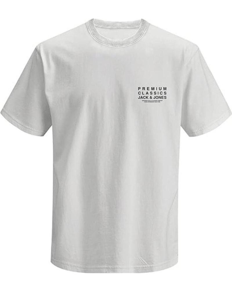 JACK AND JONES JPRBLATAILOR SS TEE FST BIANCO BLANCO