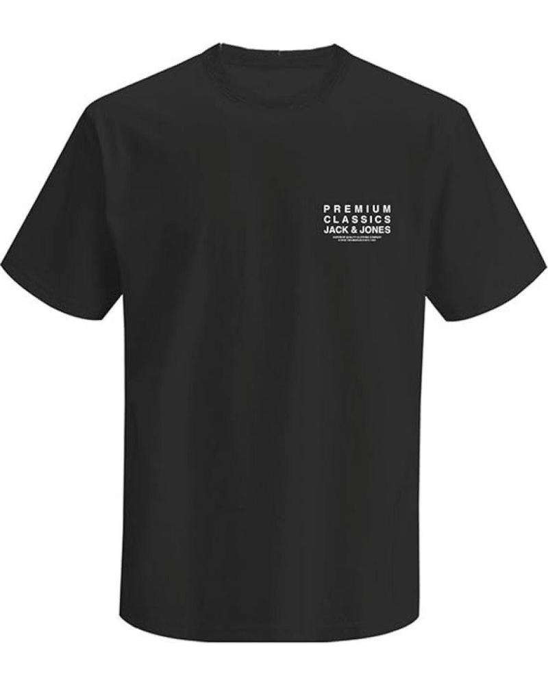 T-SHIRT JACK & JONES JPRBLATAILOR SS TEE FST - NERO NEGRO