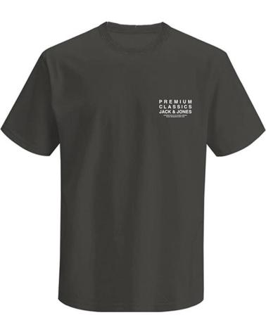 T-SHIRT JACK & JONES JPRBLATAILOR SS TEE FST - GRIGIO SCURO MULTICOLOR