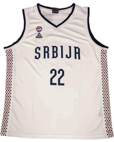 MAGLIA PEAK VASILIJE MICIC SERBIA PARIGI 2024 BIANCA 1