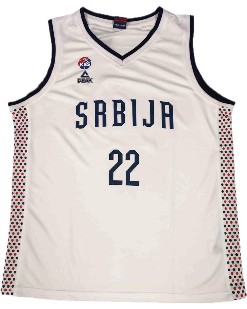 MAGLIA PEAK VASILIJE MICIC SERBIA PARIGI 2024 BIANCA 1 MAGLIA PEAK VASILIJE MICIC SERBIA PARIGI 2024 BIANCA 1