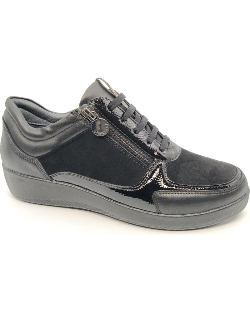 STONEFLY PASEO IV 42 NOIR - CHAUSSURE SPORTIVE AVEC ÉLASTIQUES NEGRO