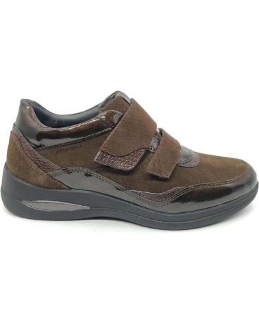 STONEFLY AURORA 26 MARRON NUBUCK - CHAUSSURE À FERMETURE VELCRO MARRóN