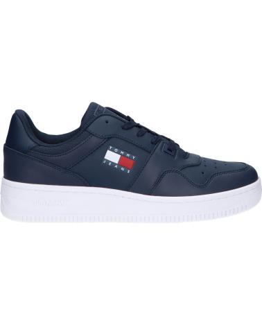 Scarpe sport per Uomo TOMMY HILFIGER EM0EM00955 RETRO BASKET C87 TWILIGHT NAVY
