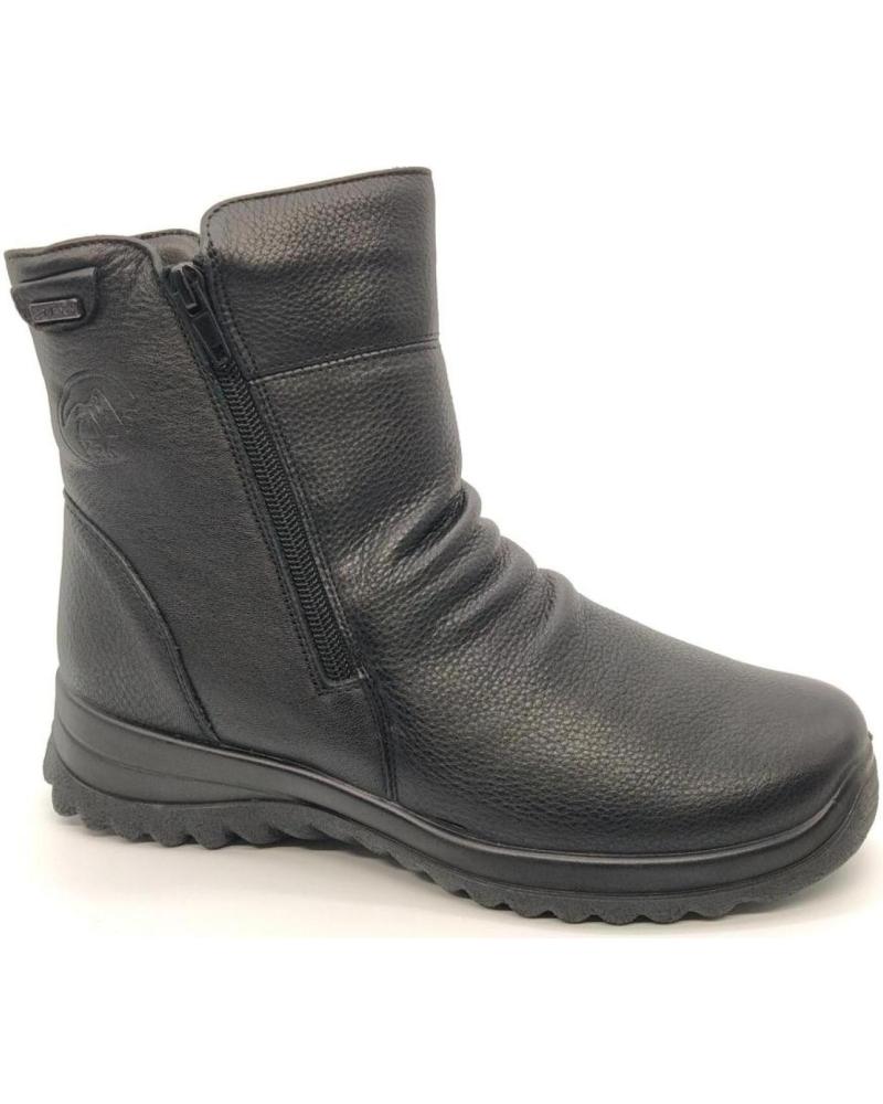 BOTÍN G COMFORT 10192 NEGRO CON CREMALLERA NEGRO