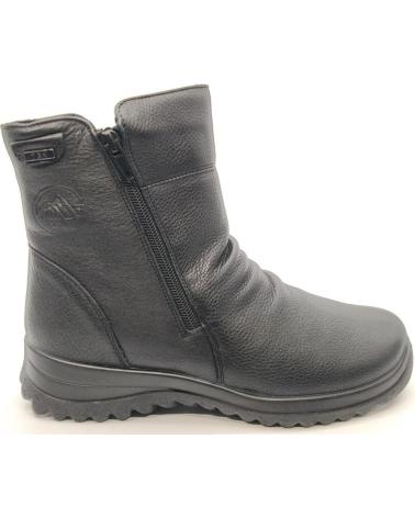 BOTÍN G COMFORT 10192 NEGRO CON CREMALLERA NEGRO