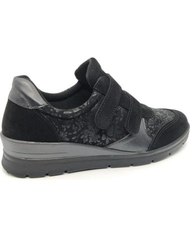 LUMEL LUNA 27 BLACK CASUAL SHOE WITH VELCRO NEGRO