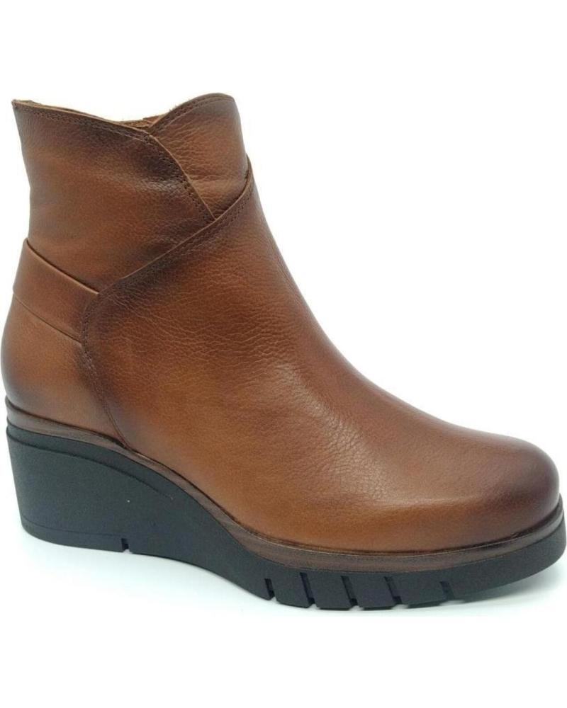 PAULA URBAN BOTÍN 10-1142 DE CUERO MARRÓN MARRóN