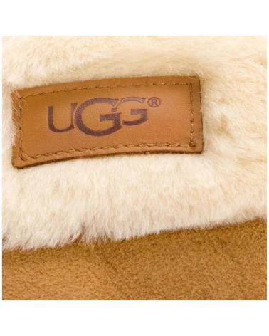 GANTS UGG EN CUIR ET LAINE BEIGE BEIGE