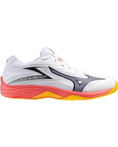 MIZUNO THUNDER BLADE Z HANDBALL SHOES WHITE WITH ACCENTS BLANCO