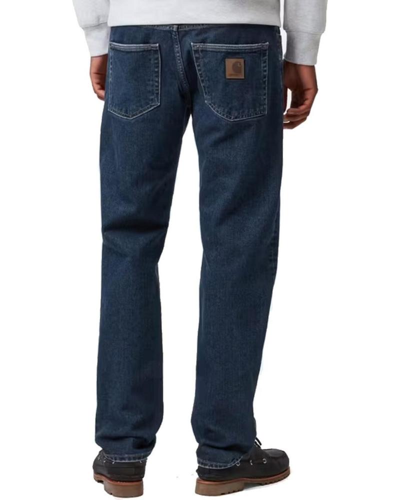 CARHARTT WIP JEAN KLONDIKE PANT BLUE STONE WASHED NAN CARHARTT WIP JEAN KLONDIKE PANT BLUE STONE WASHED NAN