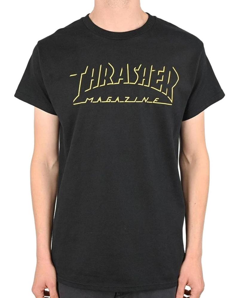 THRASHER CAMISETA SHADOW MAG LODO PRETA NAN THRASHER CAMISETA SHADOW MAG LODO PRETA NAN