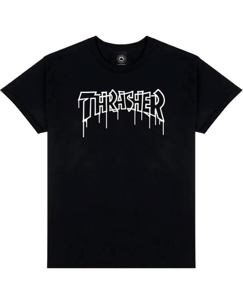 THRASHER CAMISETA ONE-LINER PRETA NAN THRASHER CAMISETA ONE-LINER PRETA NAN