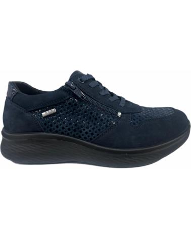 SNEAKERS G COMFORT 819 IN NABUK E LYCRA BLU AZUL