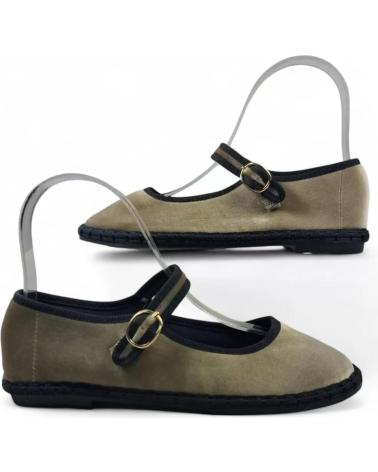 TIMBOS MERCEDES PLANA DE MUJER KAKI 132156 MARRóN TIMBOS MERCEDES PLANA DE MUJER KAKI 132156 MARRóN