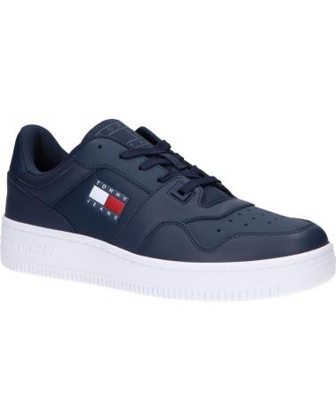 Scarpe sport per Uomo TOMMY HILFIGER EM0EM00955 RETRO BASKET C87 TWILIGHT NAVY