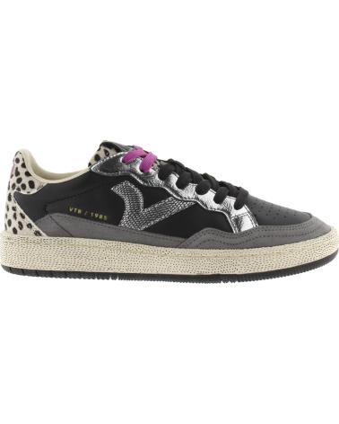 VICTORIA SMASH ANIMAL 8806114 BLACK SNEAKERS NEGRO