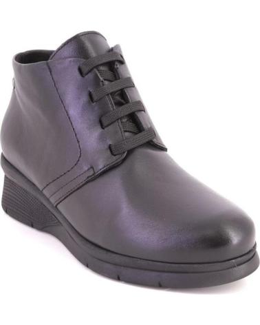 BOTINES DE PIEL NEGROS KAOLA 7607 NEGRO