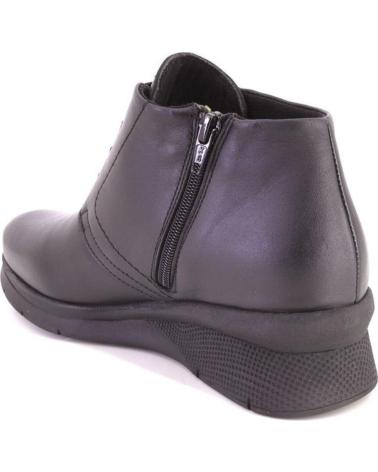 BOTINES DE PIEL NEGROS KAOLA 7607 NEGRO