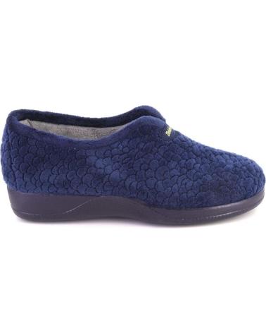 DEVALVERDE 1142 NAVY BLUE HOUSE SLIPPERS AZUL MARINO