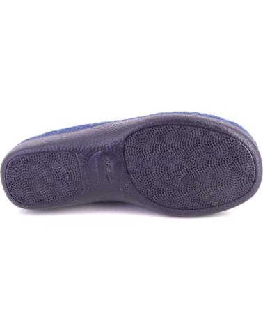 DEVALVERDE 1142 NAVY BLUE HOUSE SLIPPERS AZUL MARINO