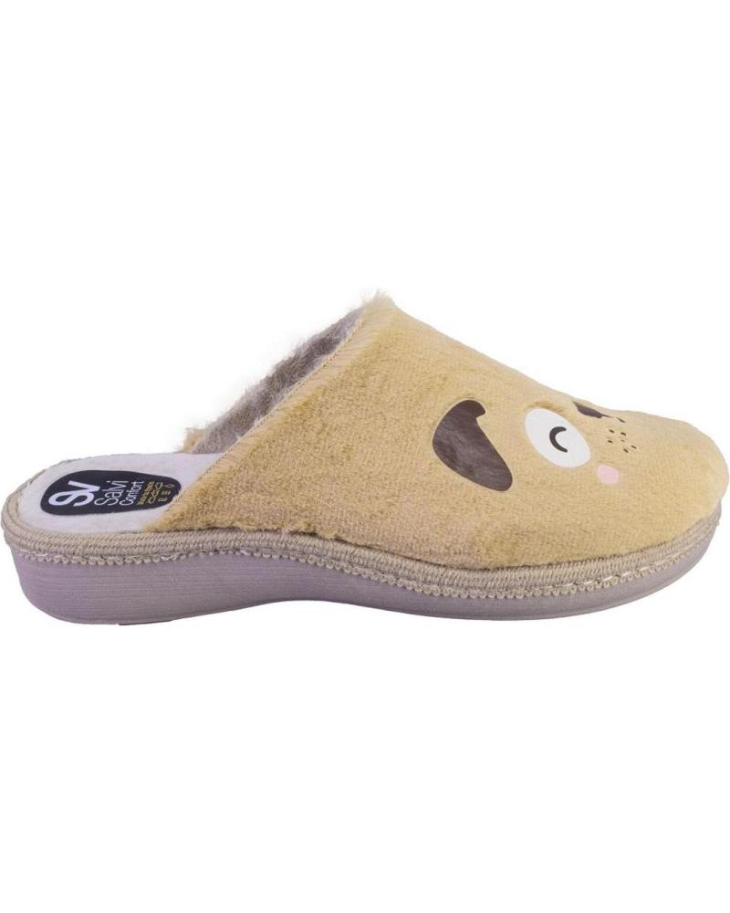 PANTUFAS SALVI URSUS 02F-018 BEGE BEIGE