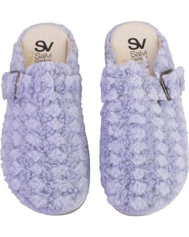 PANTUFAS SALVI NUBE 29L-000 AZUL CELESTE AZUL CELESTE