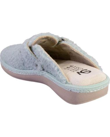 SALVI 29L-000 TEDDY - CHINELO DE CASA ÁGUA-MARINHA AZUL AGUAMAR