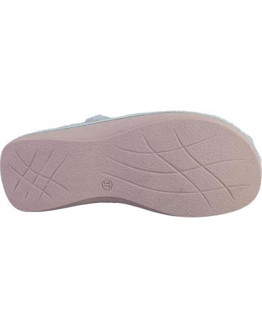 SALVI 29L-000 TEDDY - CHINELO DE CASA ÁGUA-MARINHA AZUL AGUAMAR