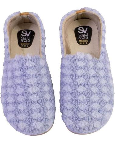SALVI 14L-000 - CHINELO DE CASA AZUL CELESTE AZUL CELESTE