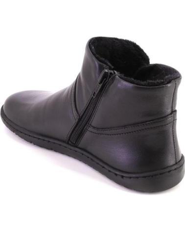 BOTÍN KAOLA 2750 DE PIEL COLOR NEGRO NEGRO