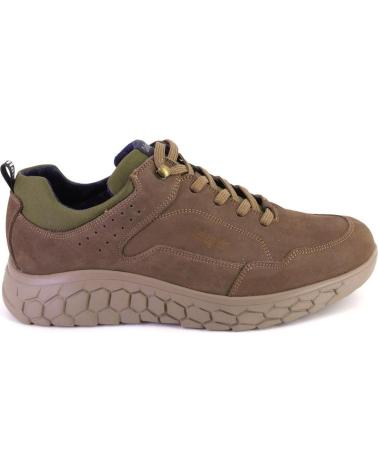 BASKETS CALLAGHAN 50912 EN NUBUCK COULEUR TAUPE TAUPE