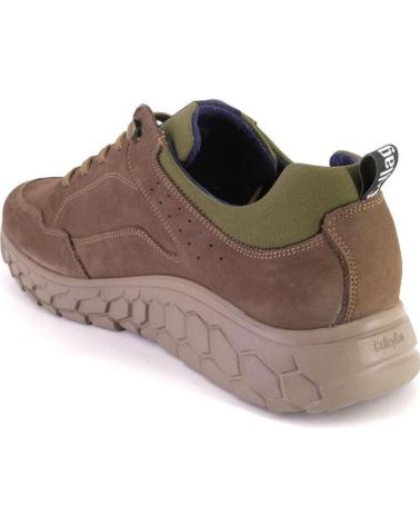 BASKETS CALLAGHAN 50912 EN NUBUCK COULEUR TAUPE TAUPE