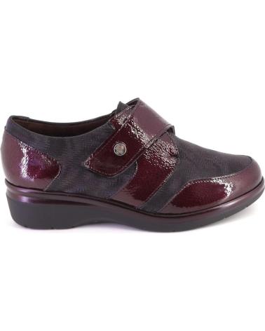 PITILLOS 10721 SCARPA COMFORT BORDEAUX CON VELCRO BURDEOS