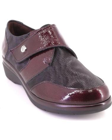 PITILLOS 10721 SCARPA COMFORT BORDEAUX CON VELCRO BURDEOS